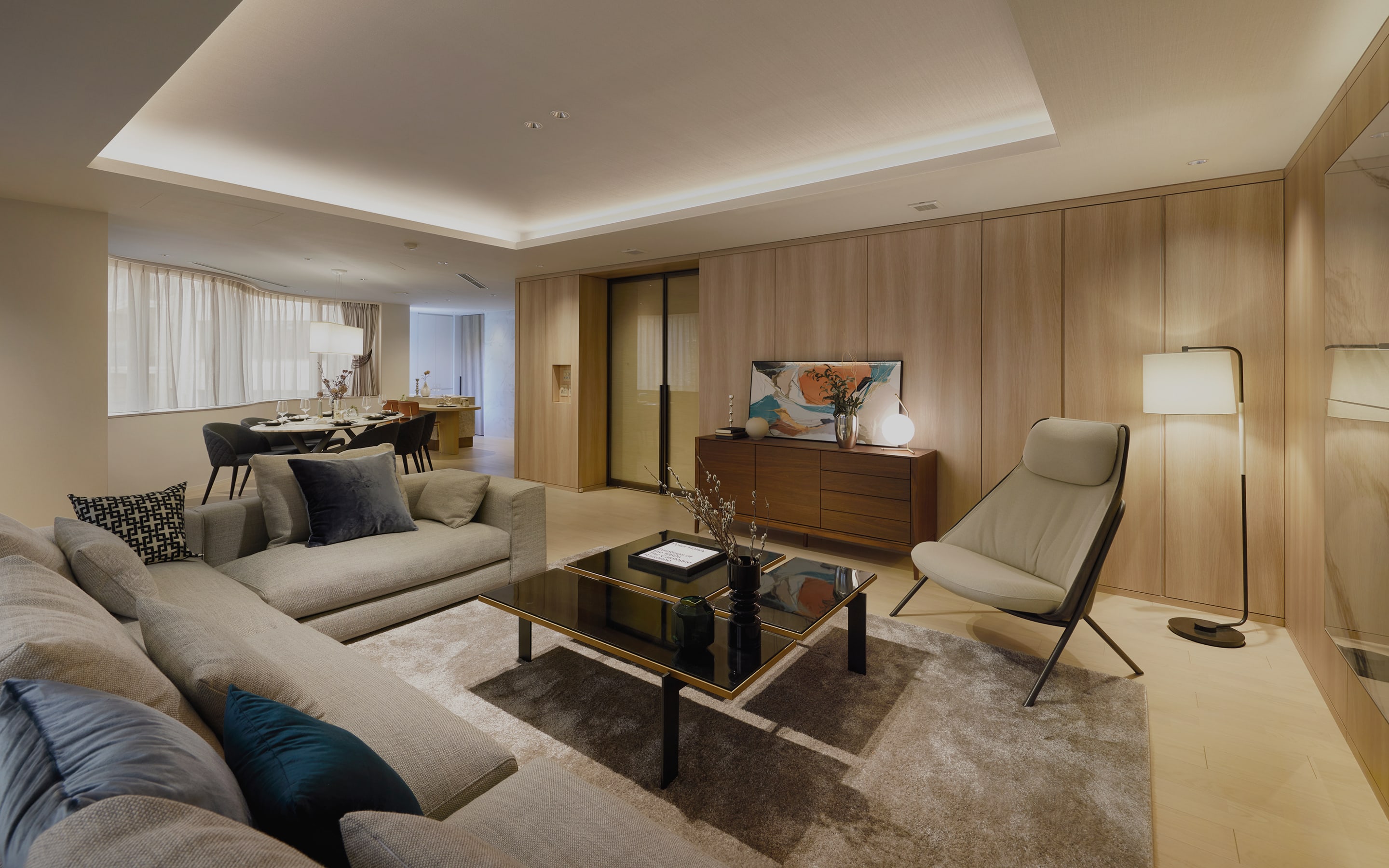 洗練された空間をつくるインテリアコーディネート